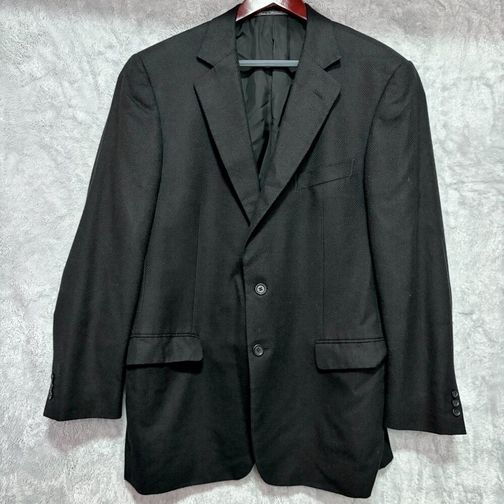 Ermenegildo Zegna 42R Cashmere Cotton Soft Line Blazer Ventless 2-Button